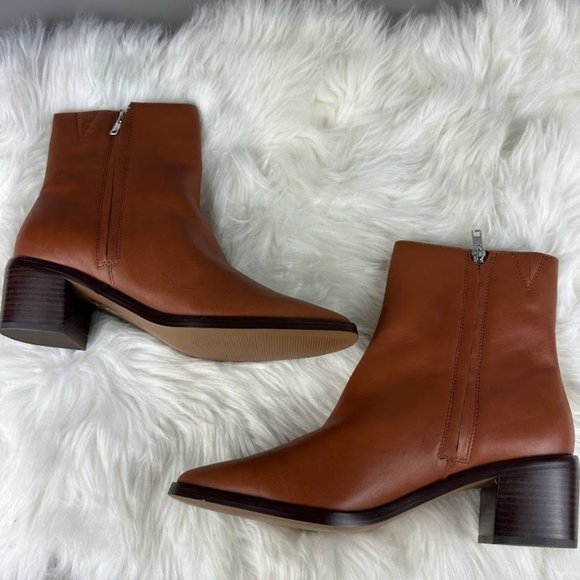 Madewell The Darcy Ankle Boot in Warm Cinnamon - Picture 7 of 9